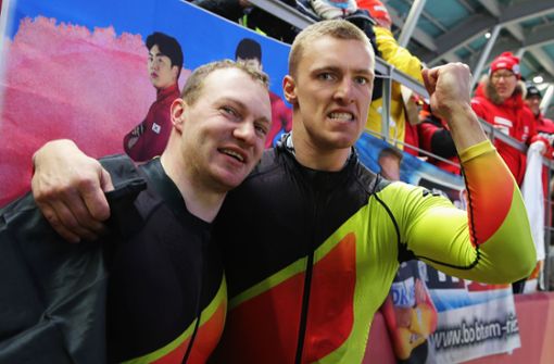 Geschafft! Francesco Friedrich (links) und Thorsten Margis sind Olympiasieger. Foto: Getty