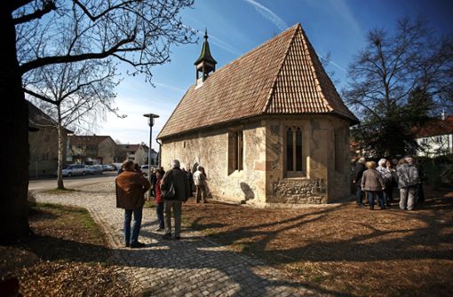 Die Siechenhauskapelle in Waiblingen ist in der Region eine Rarität – und am Tag des offenen Denkmals   ausnahmsweise für die Öffentlichkeit zugänglich. Foto: /Gottfried Stoppel/Archiv