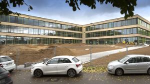 Der knapp 28 Millionen Euro teure Neubau der Albert-Schäffle-Schule in Nürtingen ist eines der großen Bauvorhaben, die der Landkreis stemmt. Foto: Pressefoto Horst Rudel/Horst Rudel