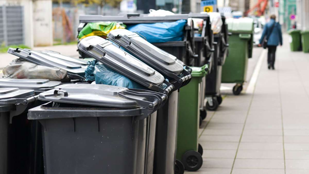 Streik am Montag in Stuttgart: Stadt rechnet mit Einschränkungen bei der Müllabfuhr