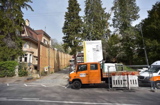 Das Ebelu am Stuttgarter Herdweg wird gerade kräftig umgebaut – zum Ärger der Anwohner. Foto: Lichtgut/Max Kovalenko