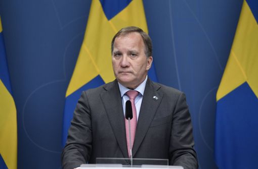 Der Ministerpräsident von Schweden, Stefan Löfven, muss um Mehrheiten in seinem Parlament ringen. (Archivbild) Foto: dpa/Stina Stjernkvist