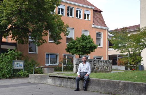 Der Rektor Guntram Haag kritisiert den Sanierungsstau an seiner Schule. Foto: Alexandra Kratz