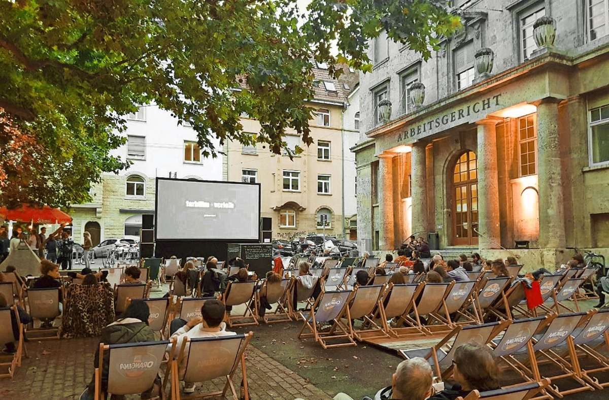 Bereits im Sommer 2020 gab es am Lerchenplätze erste Kinonächte. Foto: Katrin Scherer