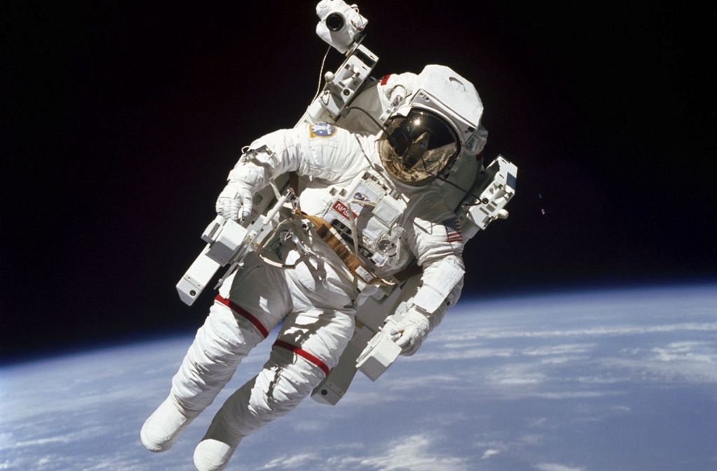 Das Foto mit dem US-Astronauten Bruce McCandless ging um die Welt.