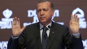 Für den türkischen Staatspräsidenten Recep Tayyip Erdogan ist eine Normalisierung der Beziehungen zu den Niederlanden vorerst nicht in Sicht. Foto: AP