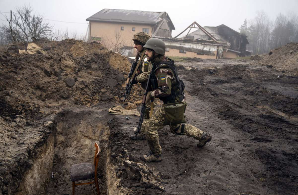Krieg in der Ukraine: Ukrainisches Militär: Gesamte Region Kiew „vom