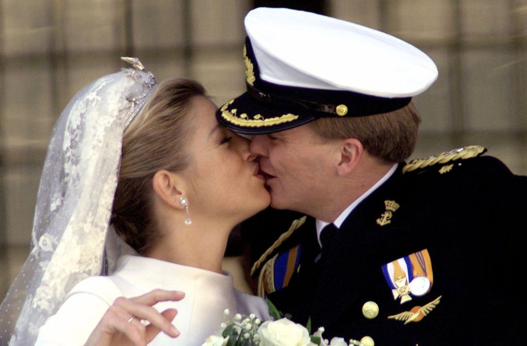 5,25 Sekunden! Keiner zeigte beim Küssen vor laufender Kamera so viel Ausdauer wie 2002 das niederländische Paar Willem-Alexander und Maxima.