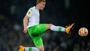 Kevin De Bruyne wechselt für die Rekordsumme von mindestens 75 Millionen Euro vom VfL Wolfsburg zu Manchester City. Foto: dpa