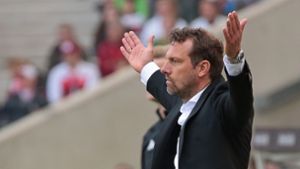 Bekommt den VfB Stuttgart nicht auf Kurs: Trainer Markus Weinzierl. Foto: Pressefoto Baumann