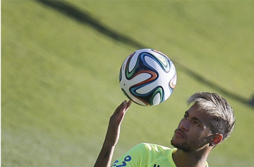 Auf ihm ruhen die Hoffungen von ganz Brasilien: Superstar Neymar.