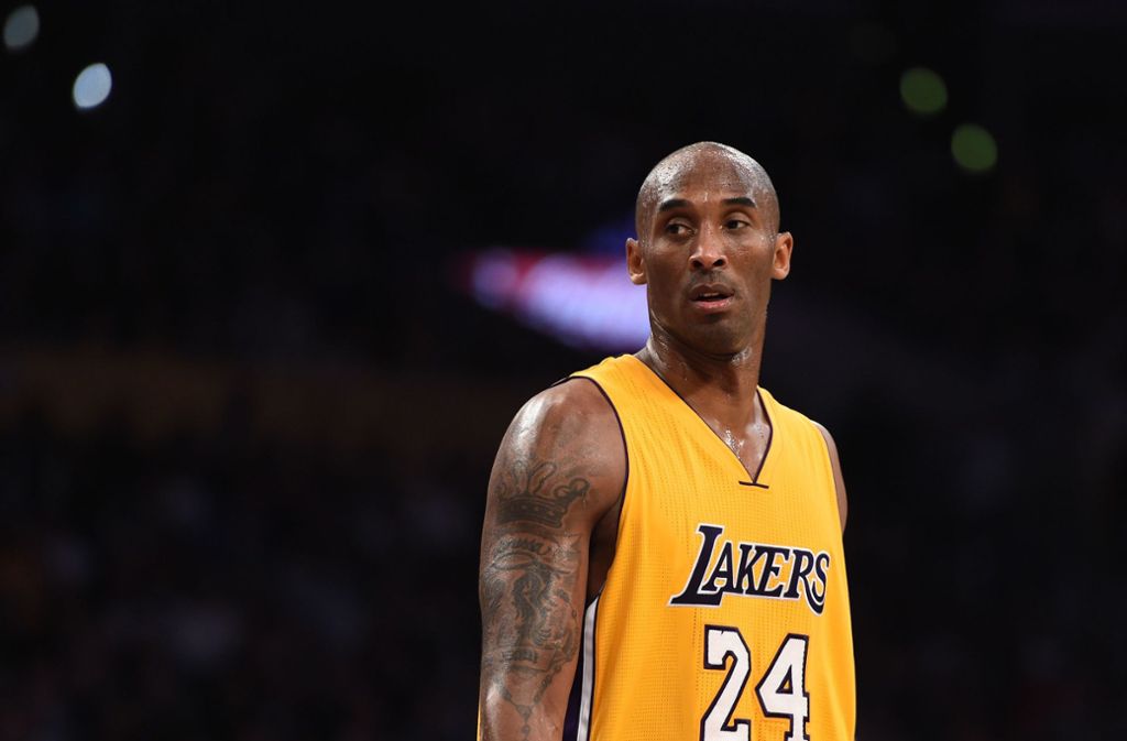 Kobe Bryant spielte von 1996 bis 2016 für die Los Angeles Lakers in der NBA.