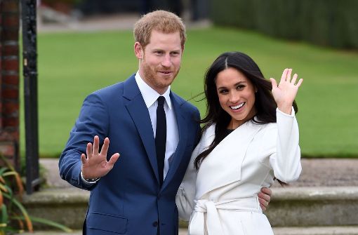 Im Mai wird geheiratet: Prinz Harry und Meghan Markle. Foto: AP