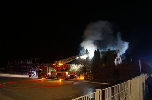 Bei dem Feuer in Bönnigheim konnte sich ein Bewohner nicht mehr rechtzeitig retten. Foto: 7aktuell.de/F. Hessenauer