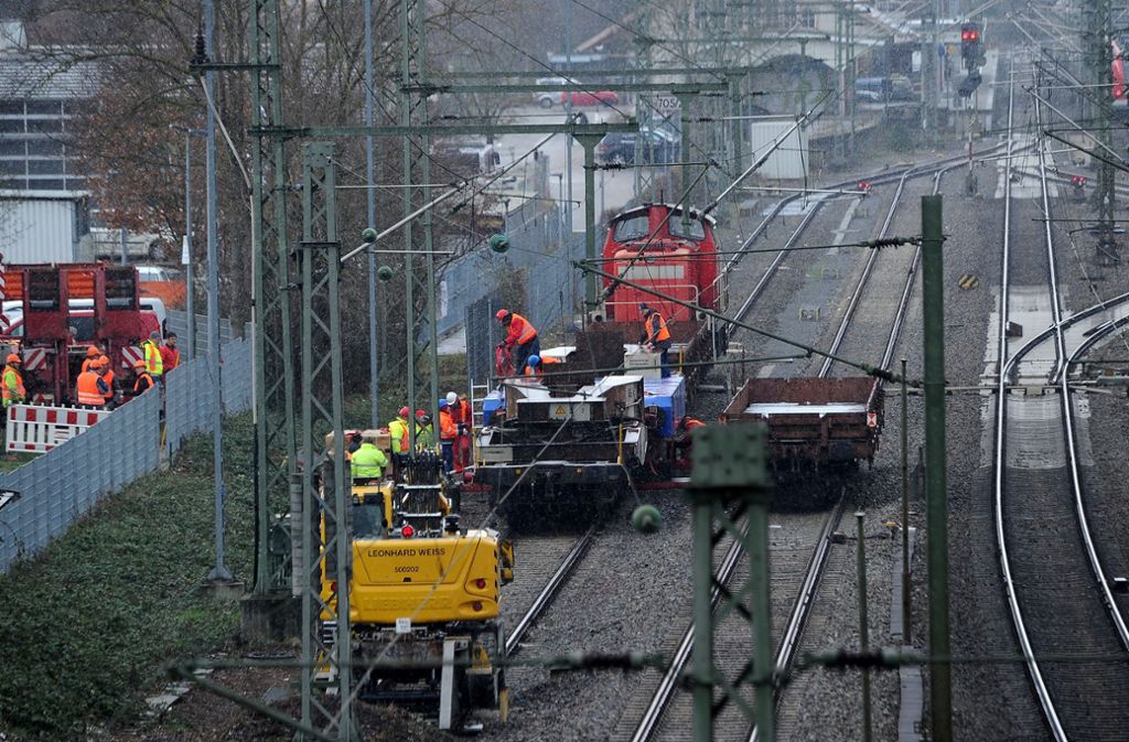 Ein tschechischer Güterwagen ist in Marbach gestrandet