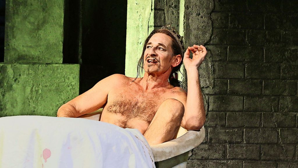 Max Tidof als „Richard III.“ in Stuttgart: Im Angesicht der Agonie