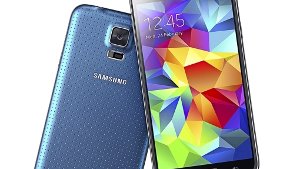 Das ist das neue Samsung Galaxy S5. Foto: Samsung