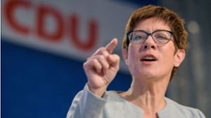 Annegret Kramp-Karrenbauer ist seit Dezember 2018 die Bundesvorsitzende der CDU. Foto: dpa