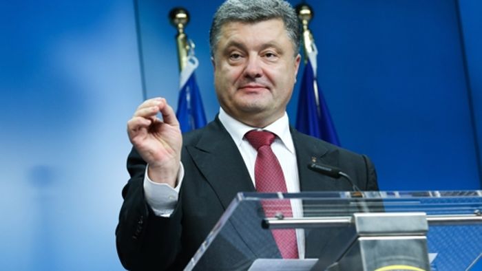 Poroschenko lässt Waffen nicht schweigen
