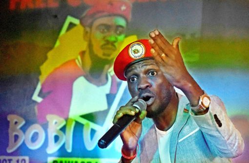 Bobi Wines Protest-Reggae bringt Uganda zum Beben. Foto: AFP