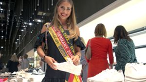 Die Stuttgarterin Anahita Rehbein will „Miss WM“ werden. Foto: Lichtgut-Oliver Willikonsky