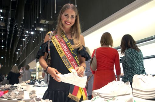 Die Stuttgarterin Anahita Rehbein will „Miss WM“ werden. Foto: Lichtgut-Oliver Willikonsky