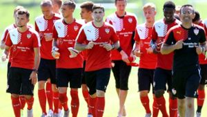 Im Trainingslager darf sich der VfB-Nachwuchs beweisen Foto: Baumann