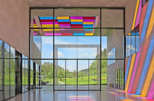 „Das Gebäude ist außergewöhnlich“, sagt Marli Hoppe-Ritter über die Architektur ihres Museumsbaus. Die quadratischen Lichtwürfel sind selbst ein Kunstwerk. Foto: /ranz Wamhof