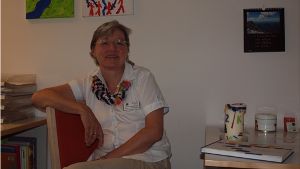 Barbara Oppenländer hilft Sterbenden und Trauernden. Foto: Rehman