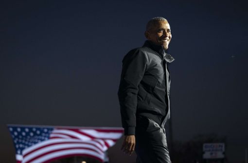 Der versierte Wahlkämpfer Obama war am Samstag erstmals gemeinsam mit Biden aufgetreten. Foto: AFP/Drew Angerer
