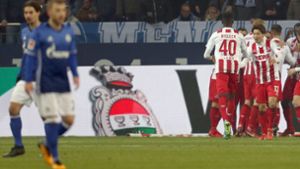 Der FC Schalke 04 kommt gegen den 1. FC Köln nicht über ein 2:2 hinaus. Foto: dpa