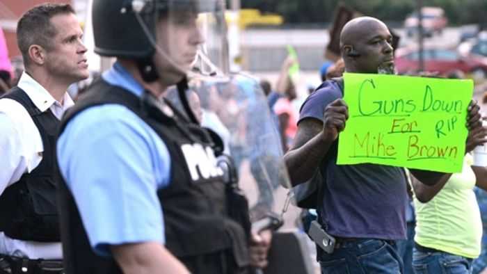 Gewalttätige Proteste in Ferguson