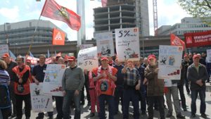 Die Gewerkschaft IG Metall hat die Warnstreiks vor den Tarifverhandlungen für die Metall- und Elektrobranche deutlich heruntergefahren. Foto: dpa
