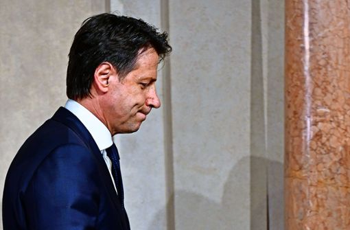 Giuseppe Conte  ist gescheitert – Italien hat keine neue Regierung. Foto: AFP