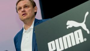 Puma-Chef Björn Gulden verteidigt Super-Dividende. Foto: dpa