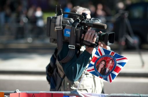 Die königliche Hochzeit wird zu einem großen Volksfest in London. Vor allem in die ... Foto: AFP