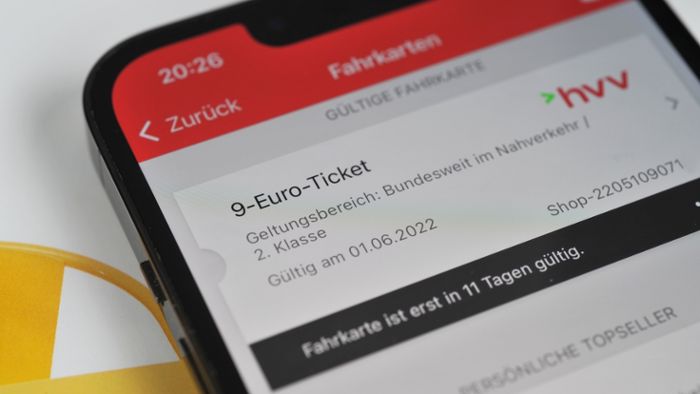 9-Euro-Ticket in Apple Wallet übertragen