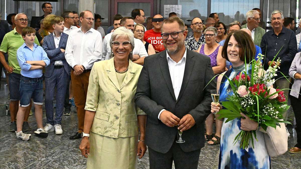 OB-Wahl in Kornwestheim: Nico Lauxmann fährt deutlichen Sieg ein