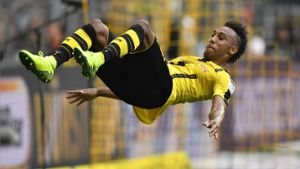 Mann des Spiels beim BVB: Pierre-Emerick Aubameyang traf gegen Mainz doppelt. Foto: AP