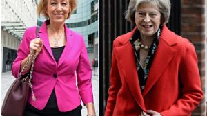 Treten zur Stichwahl an: Andrea Leadsom (links) und Theresa May Foto: AFP