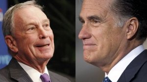 Romney und Obama umschmeicheln Bloomberg