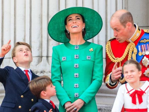 Prinz William mit seiner Familie. Foto: imago/Avalon.red