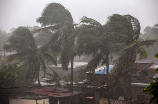 Der Hurrikan „Eta“ hat die Karibikküste erreicht. Foto: AFP/INTI OCON