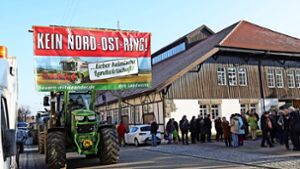 Bauern-Protest stört  die CDU-Prominenz nicht