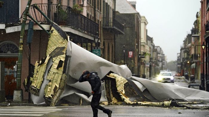 Hurrikan „Ida“ fordert ein Todesopfer
