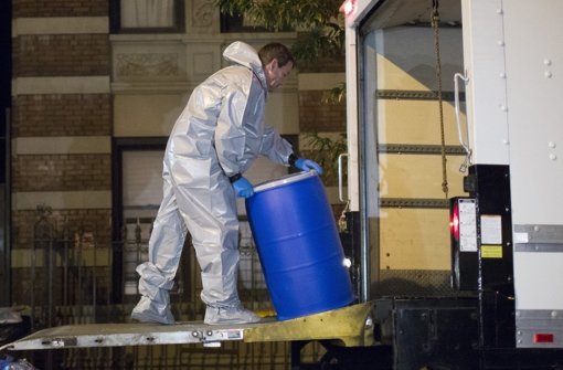 Vorsorgemaßnahmen in New York - ein Arzt hat den tödlichen Ebola-Erreger in die US-Metropole eingeschleppt. Foto: dpa