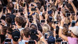 Kann die Generation Smartphone Konzerte nicht mehr feiern?