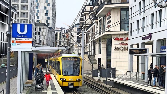 Wenn   Stadtbahn-Haltestellen  Stuttgarter Geschichte erzählen