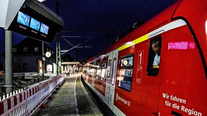 Stuttgart-21-Bauarbeiten führen zu Änderungen im Fahrplan