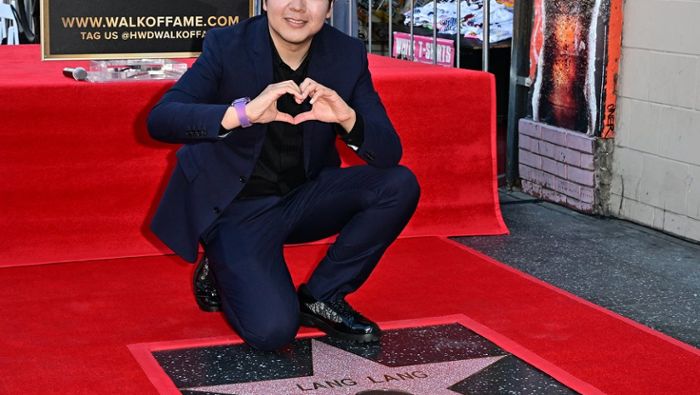 Pianist erhält Stern auf dem Hollywood Walk of Fame